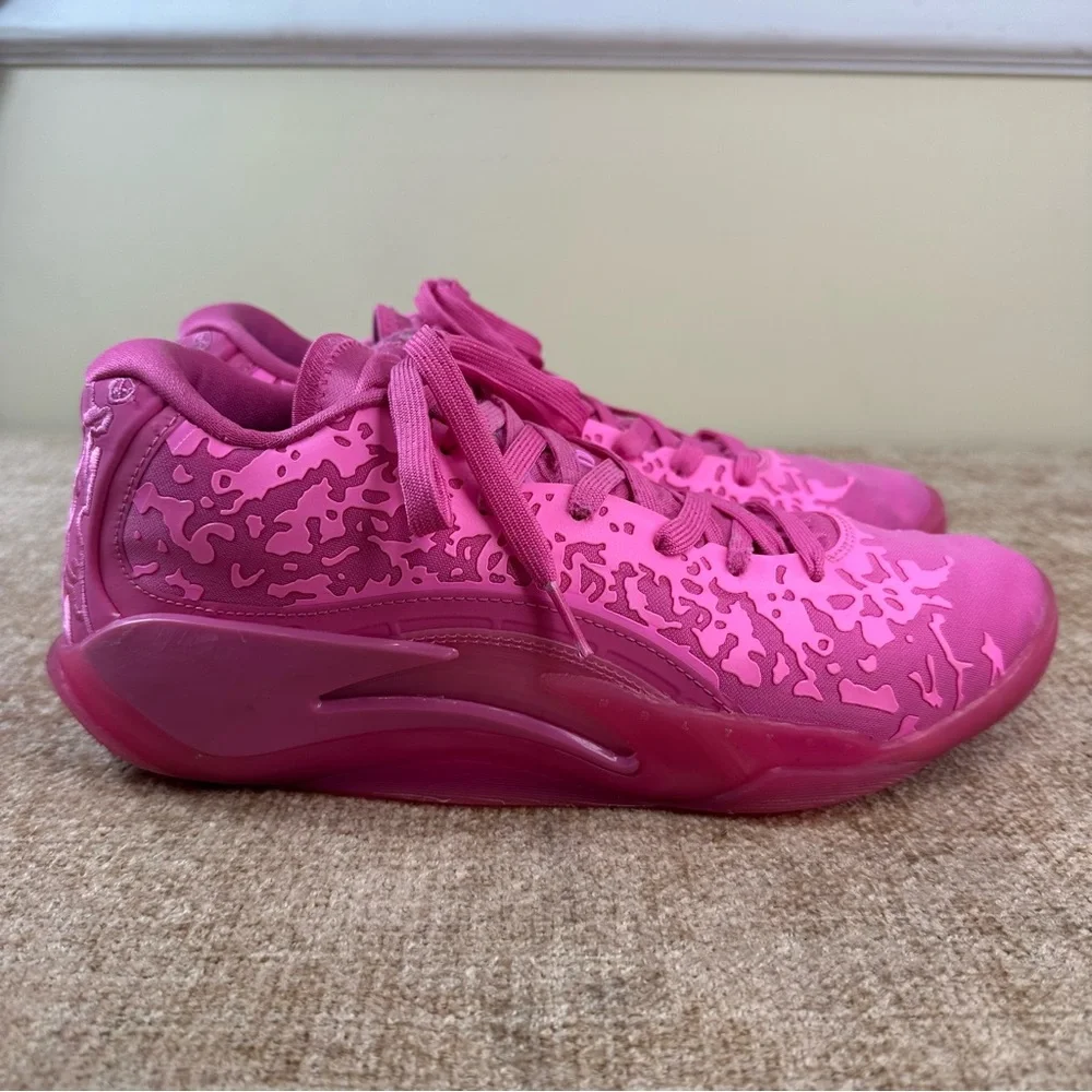 Jordan Zion 3 Pink Lotus Athletic Sneakers Unisex M-8 W-9.5